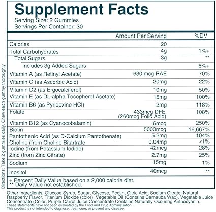 WEEM Hair Skin and Nails Gummies